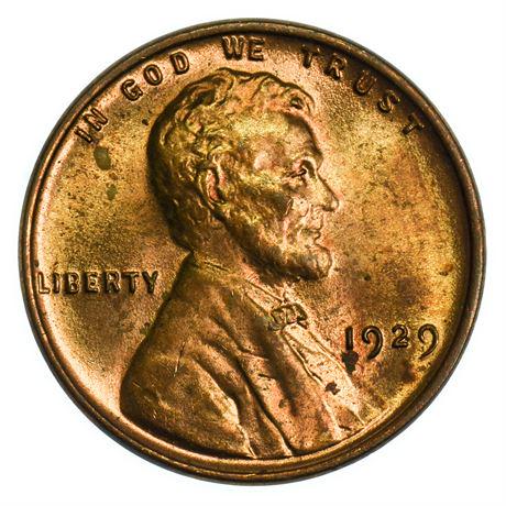 1929 Lincoln Wheat Cent - High Grade (1 of 2)