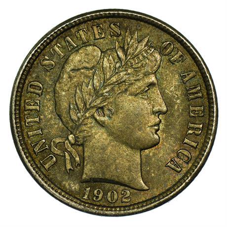 1902 Barber Dime - High Grade (1 of 4)