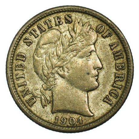 1904 Barber Dime - High Grade (1 of 2)