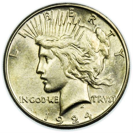 1924-S Peace Dollar (1 of 2)