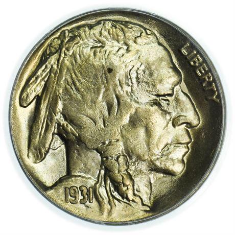 1931-S Buffalo Nickel PCGS MS-64 (1 of 3)