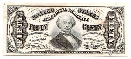 50 Cents Fractional Laban Counterfeit Detector Proof (1 of 2)