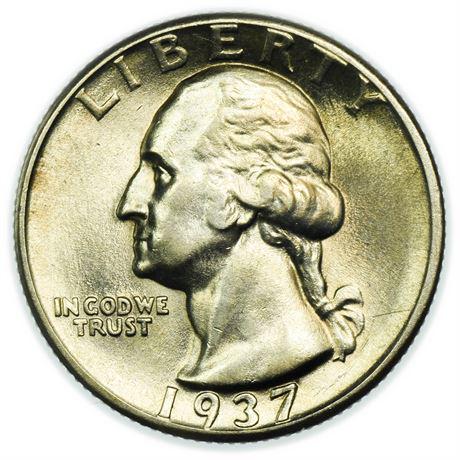 1937 Washington Quarter (1 of 2)