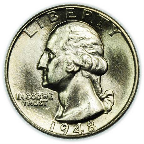 1948 Washington Quarter (1 of 2)