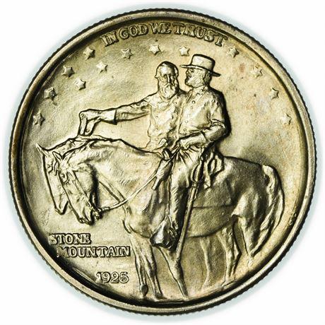 1925 Stone Mountain Commemorative Half Dollar (1 of 2)