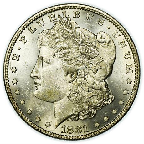 1881 Morgan Dollar (1 of 2)