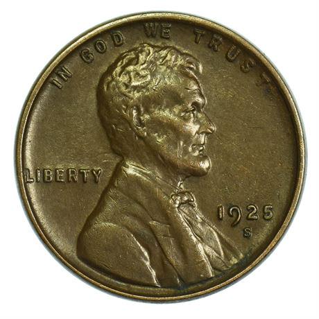 1925-S Lincoln Wheat Cent (1 of 2)
