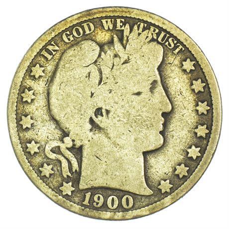 1900-O Barber Half Dollar (1 of 2)