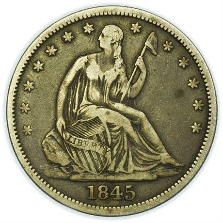 1845-O Seated Liberty Half Dollar (1 of 2)