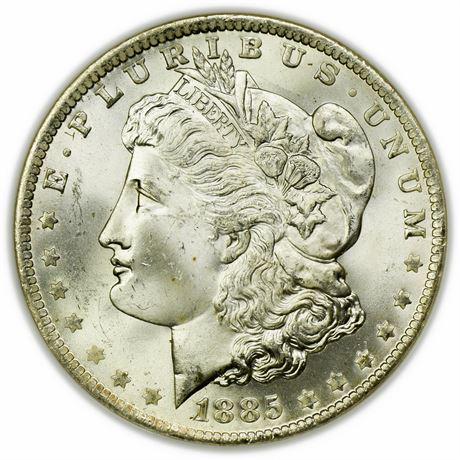 1885-O Morgan Dollar NGC MS-65 (1 of 3)