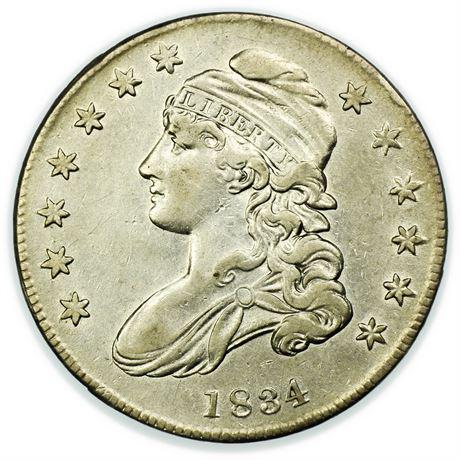 1834 Capped Bust Half Dollar Small Date Small Letters (1 of 2)