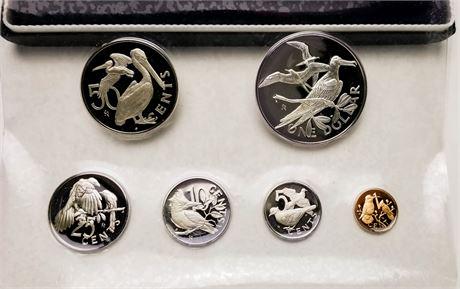 BRITISH VIRGIN ISLANDS. 1973 First Coinage Silver Proof (1 of 3)
