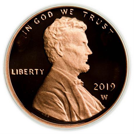2019-W Proof Lincoln Shield Cent ANACS PF-69 DCAM (1 of 3)