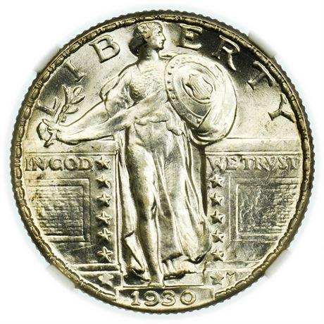 1930 Standing Liberty Quarter NGC MS-62 FH (1 of 3)