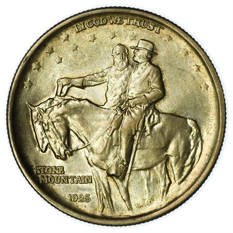 1925 Stone Mountain Commemorative Half Dollar (1 of 2)