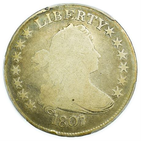1807 Draped Bust Half Dollar PCGS G-4 (1 of 3)