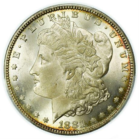 1881 Morgan Dollar PCGS MS-65 (1 of 4)