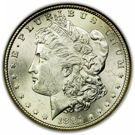 1884 Morgan Dollar PCI MS-64 (1 of 3)