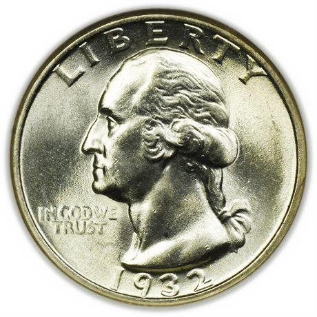 1932 Washington Quarter NGC MS-64 (1 of 3)