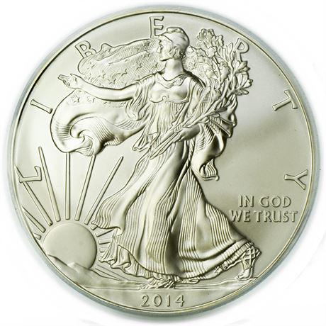 2014-(S) Silver Eagle PCGS MS-69 Struck at San (1 of 3)