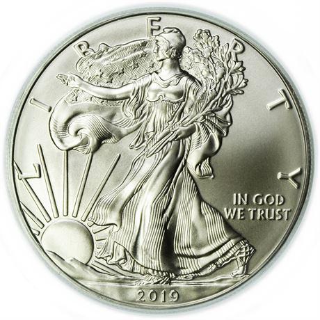 2019 Silver Eagle PCGS MS-70 First Strike (1 of 3)