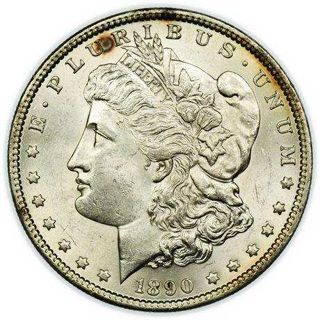 1890 Morgan Dollar (1 of 2)