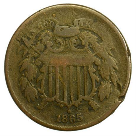 1865 Two Cents (1 of 2)