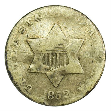 1852 Silver Three Cents (1 of 2)