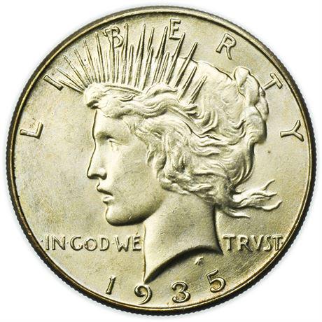 1935 Peace Dollar (1 of 2)