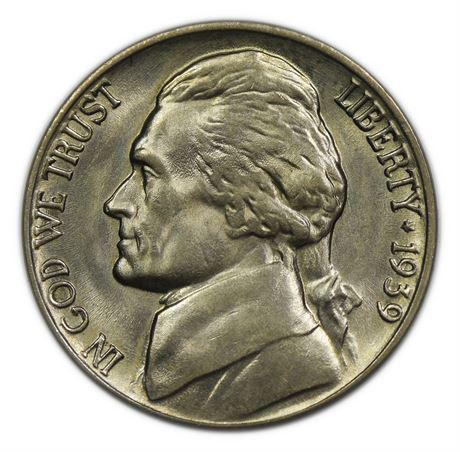 1939 Jefferson Nickel (1 of 2)