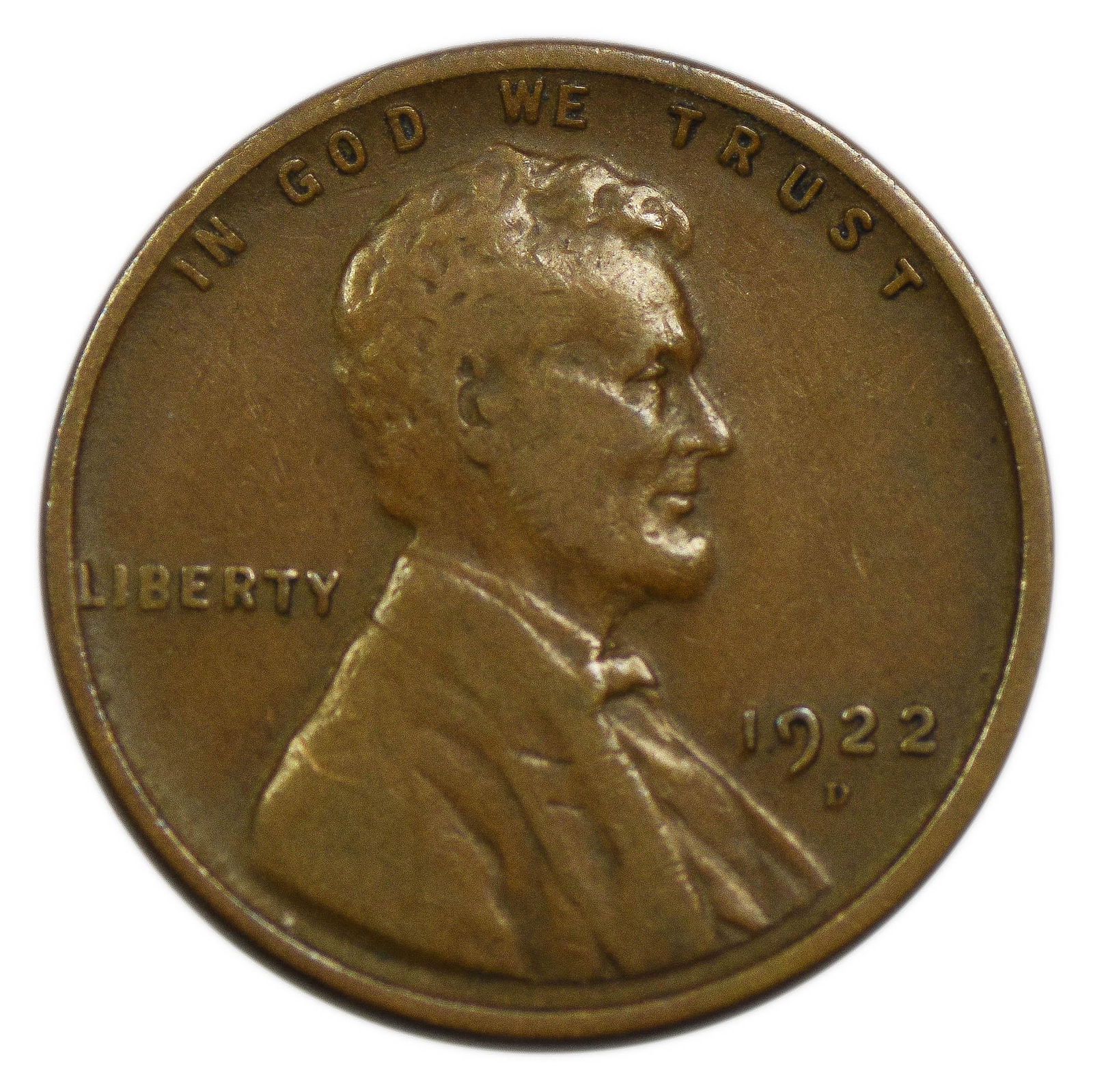 1922-D Lincoln Wheat Cent (1 of 5)