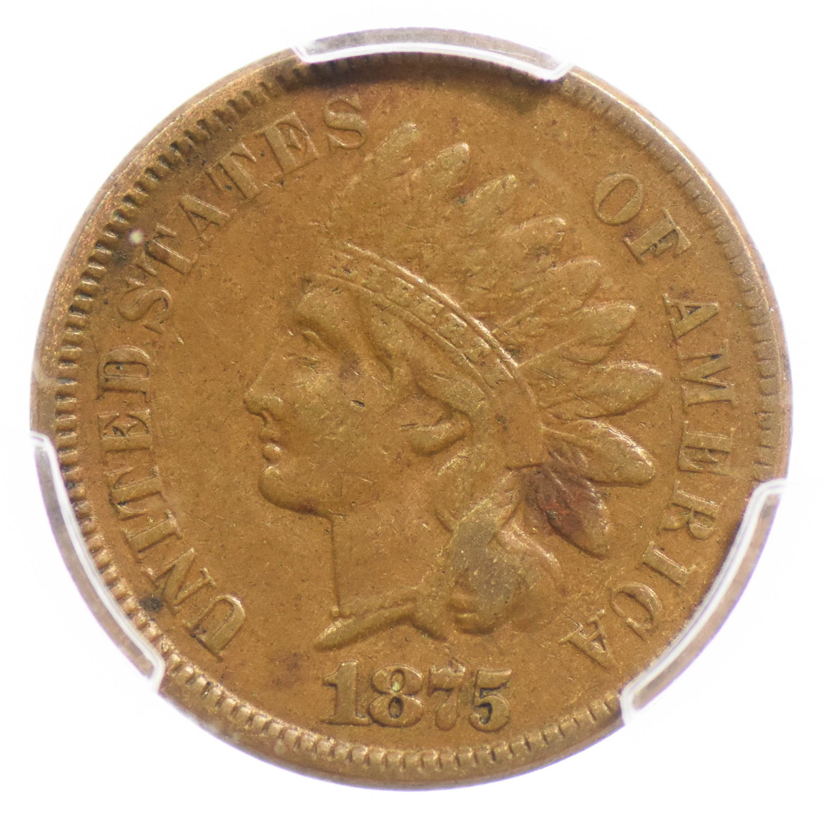 1875 Indian Head Cent PCGS VF-35 #45443765 (1 of 5)