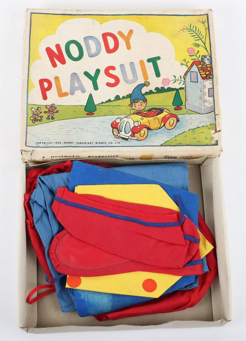 Scarce Boxed Noddy Playsuit, circa 1959 (1 of 5)
