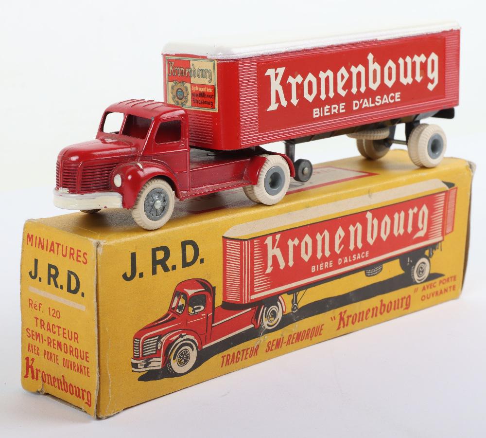JRD 1:43 Berliet TBO Kronenbourg Camion Citerne Remorque N°120 | Rare Collection