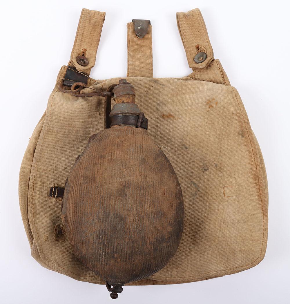 Ww1 German Bread Bag And Water Bottle Set Auction