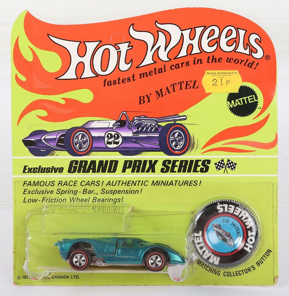 Scarce Hot Wheels Redline By Mattel 6416 Porsche 917 Aqua (1 of 6)