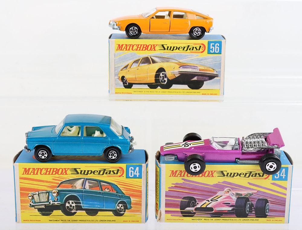 Three Boxed Matchbox Lesney Superfast Models (1 of 2)