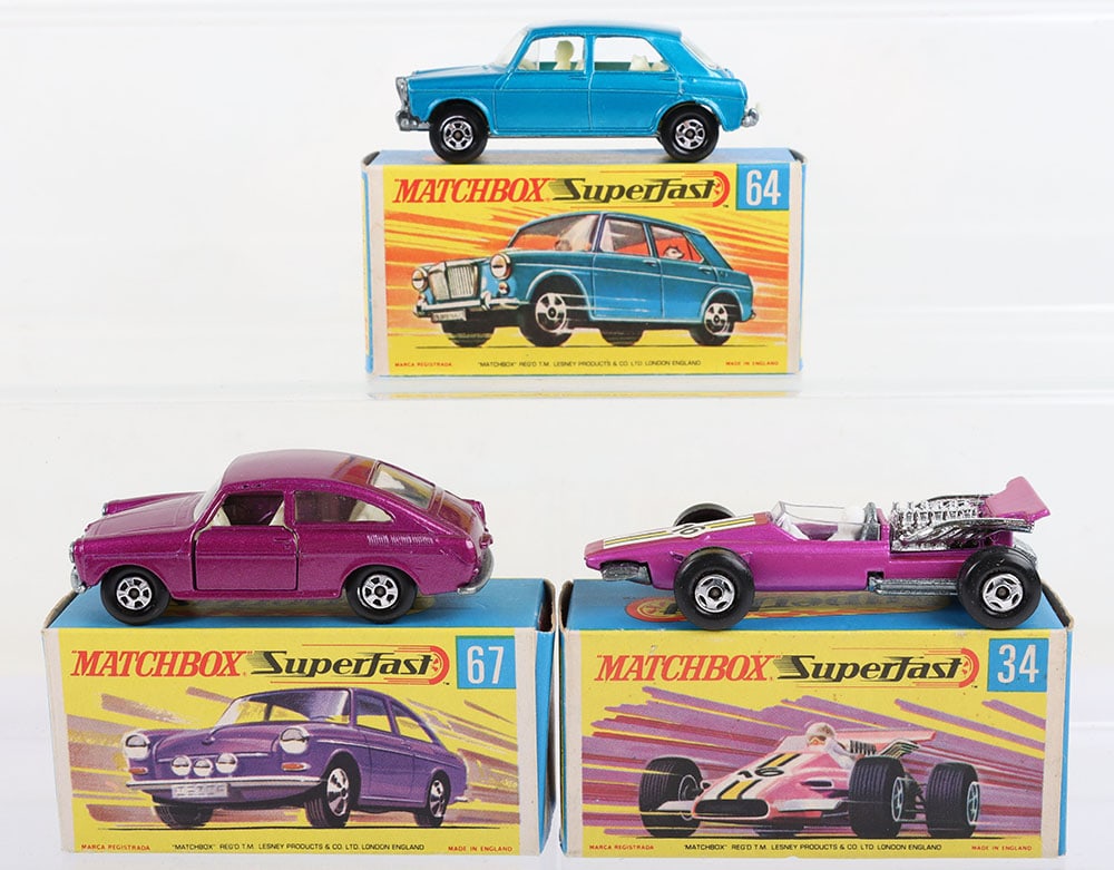 Three Boxed Matchbox Lesney Superfast Models (1 of 2)
