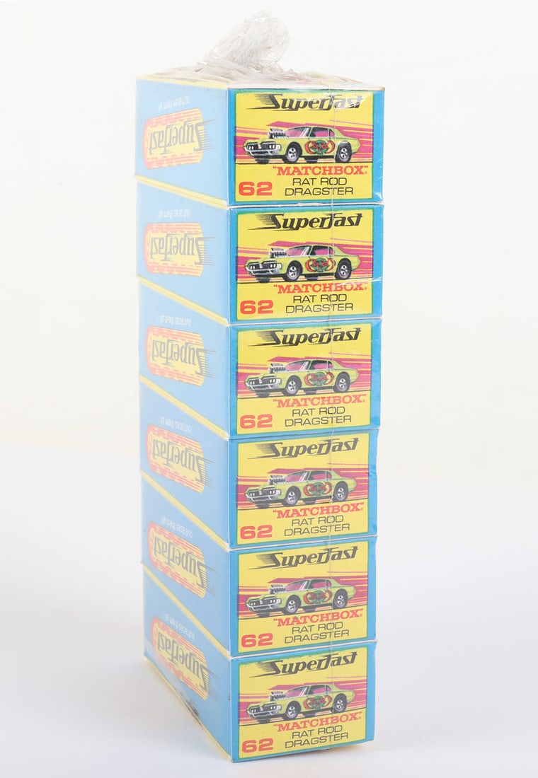 Matchbox Lesney Superfast Trade pack of six 62d Rat Rod Dragster (1 of 7)