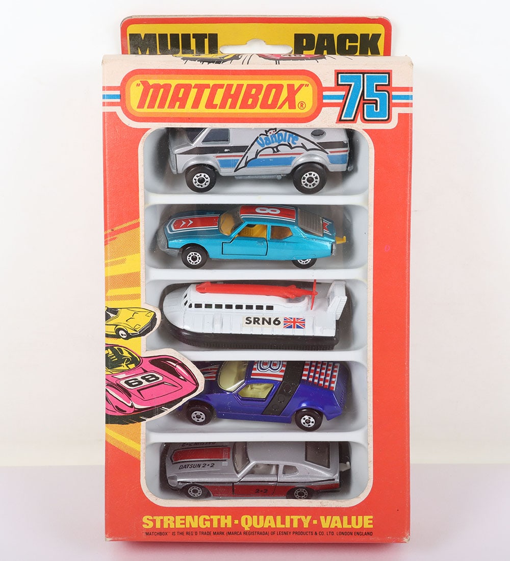 Matchbox 75 Lesney Superfast Multi Pack set, Matchbox Lesney Multi Pack Superfast MP-1 set (1 of 6)