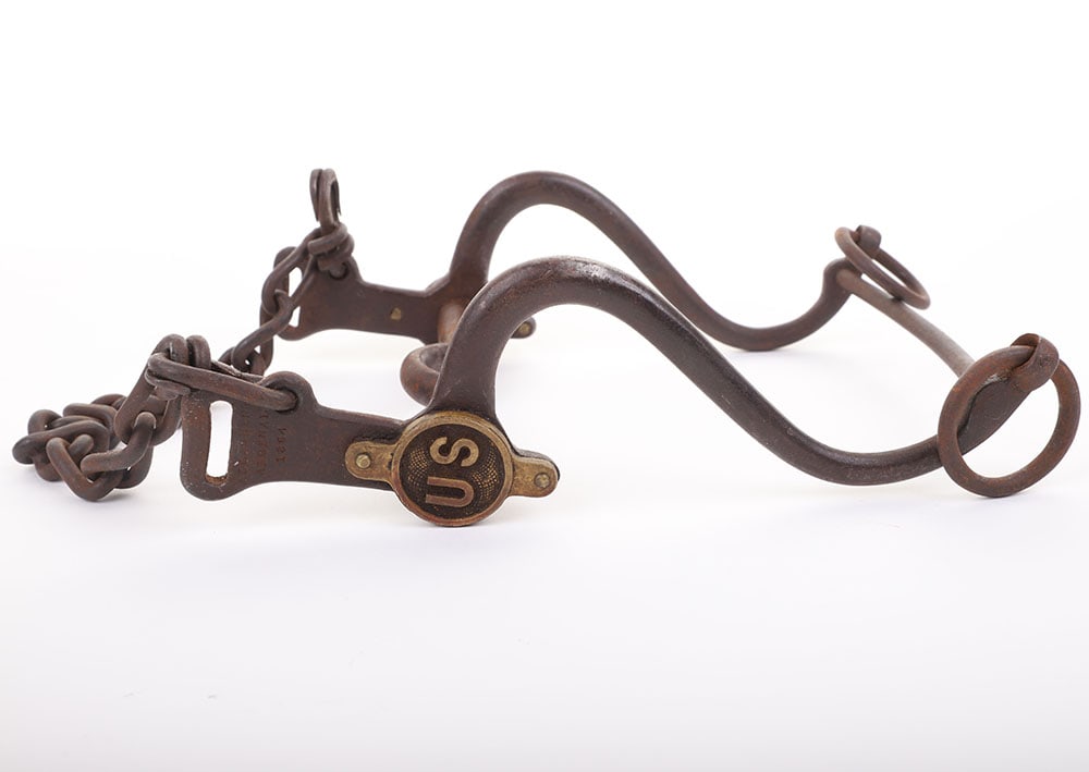Wyatt Earp U.S. Calvary Horse Bit: Wyatt Earp U.S. Calvary Horse Bit Allegheny Arsenal dated 1864 estate of Wyatt Earp Ex. Gilchriese collection.