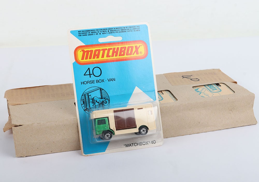 Matchbox Superfast Trade pack of six 40e Horse Box Vans (1 of 4)
