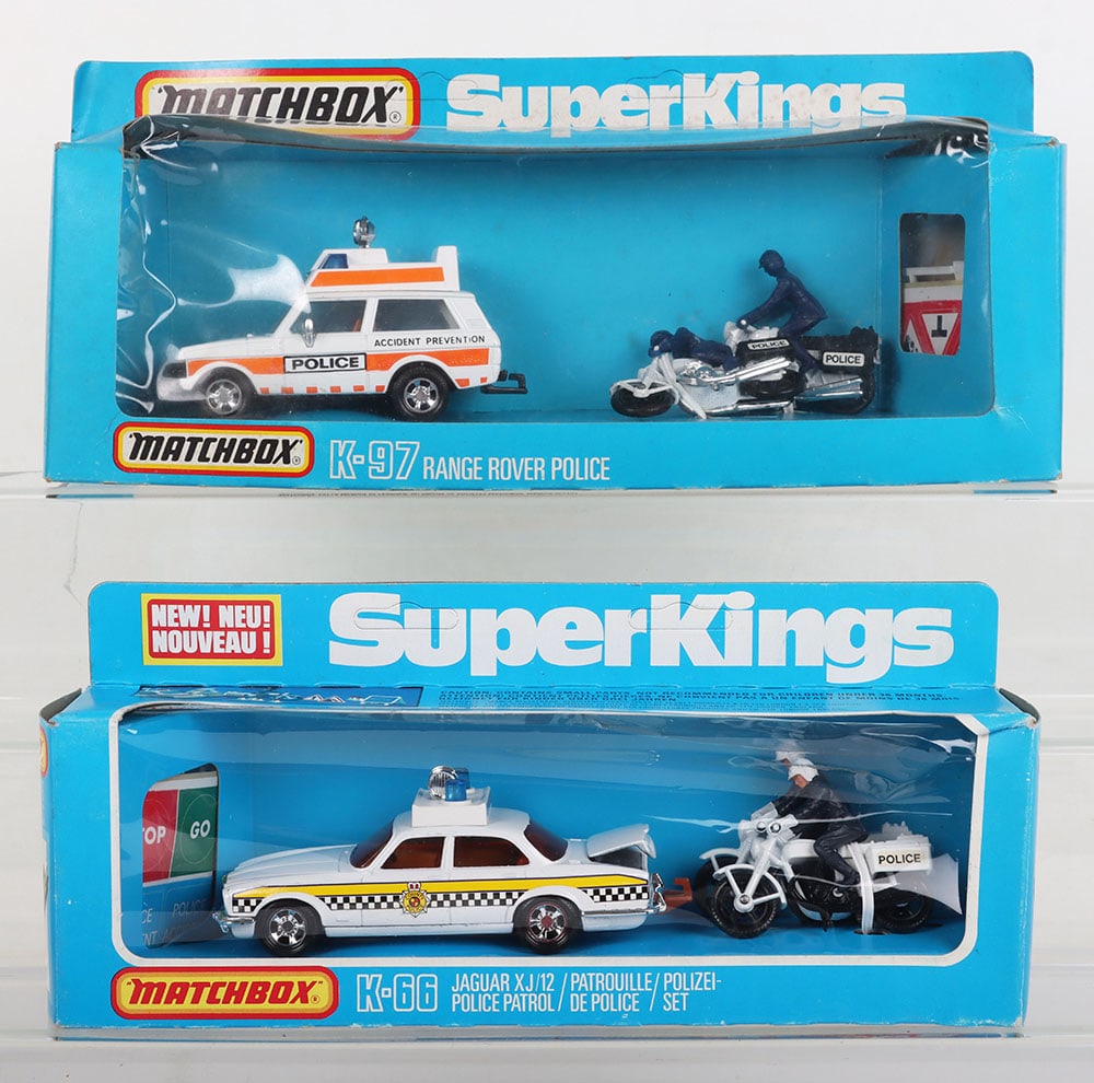 Two Matchbox Superkings Police Patrol Sets (1 of 2)