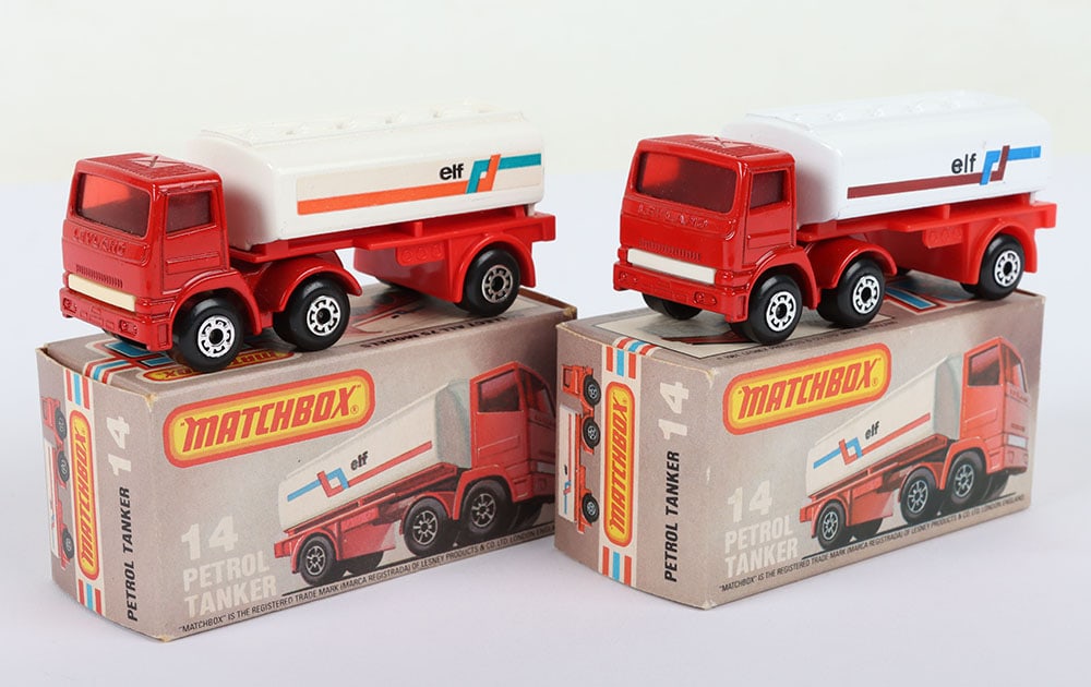 Two Matchbox Lesney Superfast Petrol Tanker Boxed Models (1 of 5)
