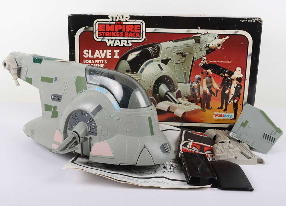 Palitoy Vintage Boxed Star Wars The Empire Strikes Back Slave I Boba Fett’s Spaceship (1 of 6)