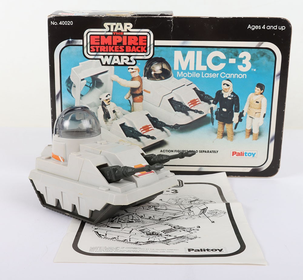 Vintage Star Wars MLC-3 Mini Rig in Rare 1st issue Empire Strikes Back Palitoy box 1980 (1 of 9)