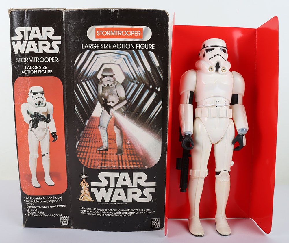 Vintage Star Wars Stormtrooper by Denys Fisher 1978 Star Wars, 12?? large size action figure (1 of 6)