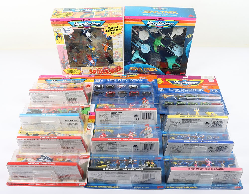 Micro Machines Collection of Mint boxed carded vehicles Galoob packs (1 of 4)
