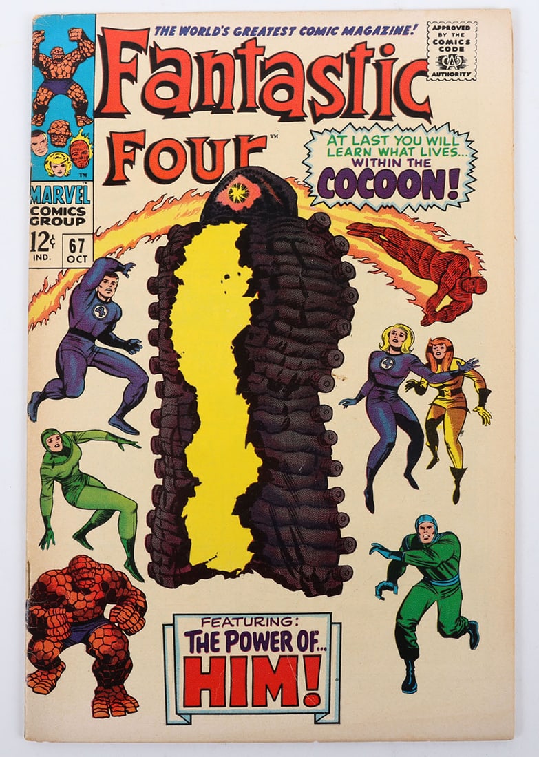 Fantastic Four, No 67 Marvel Silver Age Comic (1 of 3)