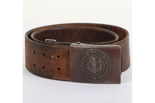 WW2 German Army Belt and Buckle (1 of 6)